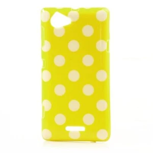 Etui na telefon komórkowy Etui ochronne Ochrona przed zarysowaniami w kropki Design Etui na Sony Xperia L S36h - Zdjęcie 1 z 4