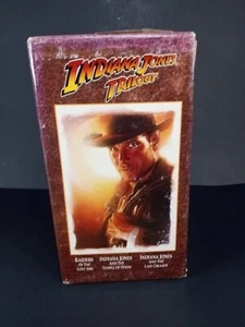 indiana jones trilogy vhs box set - Picture 1 of 6