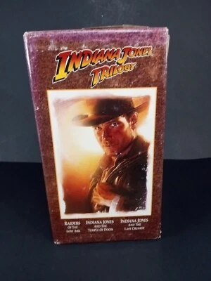 indiana jones trilogy vhs box set - Image 1 of 4