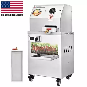 Electric Stainless Steel Juicer Sugar Cane Press Juicer Juice Machine Brand New - Picture 1 of 12