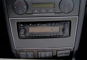 D Ford Mondeo MK III Chrom Rahmen für Radio - Edelstahl poliert - Picture 1 of 3