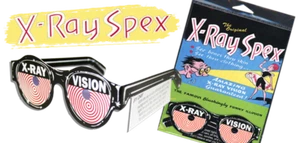 X-Ray Spex - Die Original Röntgenbrille zum Verkleiden - Halloween - Cosplay - Bild 1 von 4