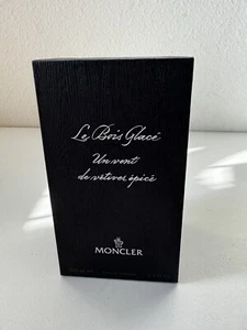 100% AUTHENTIC EXCLUSIVE LES SOMMETS MONCLER LE BOIS GLACE PRESENTATION BOX ONLY - Picture 1 of 5