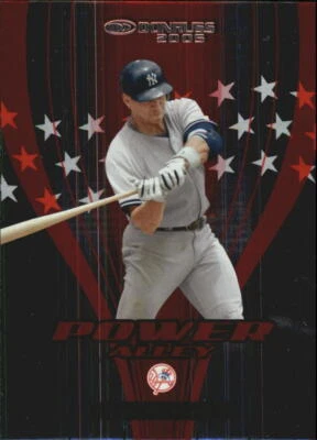 2005 Donruss Power Alley Red #4 Alex Rodriguez /2500 - NM-MT - Image 1 of 2
