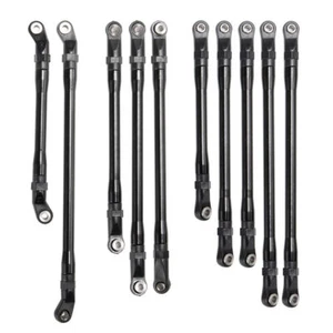 Distancia entre ejes de varilla de enlace de aluminio para coche sobre orugas 1/10 RC axial SCX10 II 90046 - Imagen 1 de 9
