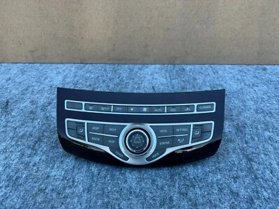 INFINITI M35H M37 M56 Q70 2011-2019 OEM AC CLIMATE GPS CONTROL SWITCH PANEL - Image 1 of 4