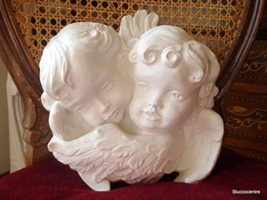 Stucco - Angelo - in stucco - Coppia di angeli 101-362 -bellissimo - Decorazione - - Foto 1 di 1