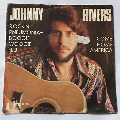 Johnny Rivers – Rockin' Pneumonia - Boogie Woogie Flu - 7“ Single Vinyl - Bild 1 von 4