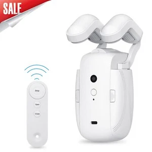 Automatic Curtain Opener Remote Control Roman Rod Curtain Robot Motor Smart - Picture 1 of 13