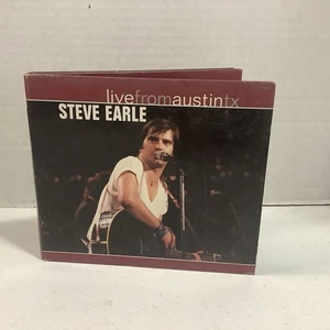 Steve Earle, Live From Austin TX Digipak CD, MULTIPLES SHIP/FREE! - Picture 1 of 3
