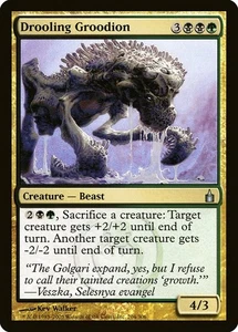 (2x) DROOLING GROODION - Ravnica: City of Guilds – MTG Magic the Gathering Card - Picture 1 of 5