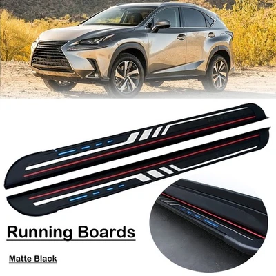 Fit For Lexus NX NX200 NX300h 2015-2021 Running Board Side Step Nerf Bar Pedal - Imagem 1 de 4