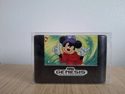 Mickey Fantasia Sega Genesis, Tested.Cart. Only, Protect. Case Incl., See Pic. - Image 1 of 4