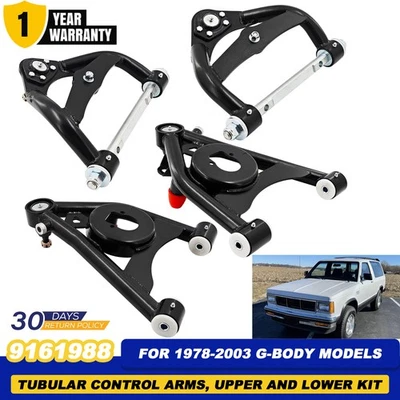 NEW For Chevrolet El Camino 1978-1987 Tubular Control Arms, Upper and Lower Kit - Изображение 1 из 4