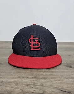 St. Louis Cardinals New Era MLB Authentic On Field 59FIFTY Fitted 7 3/4 Black - Picture 1 of 4