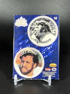 1994 Football Card 1994 John Madden & Lyle Alzado Pogs 12 - Ted Williams NFL - Picture 1 of 2