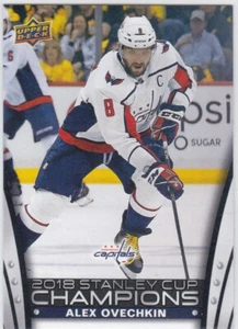 2018 UD STANLEY CUP..ALEX OVECHKIN..WASHINGTON CAPITALS..SHORT PRINT..# SP-3 - Picture 1 of 1