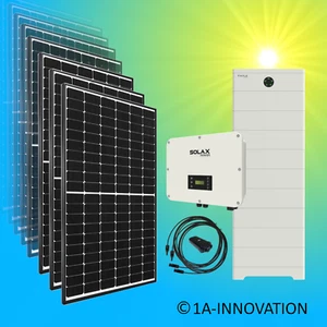 25000Watt Solaranlage Hybrid Speicher Komplettpaket 25KW dreiphasig 22,5kWh - Bild 1 von 4