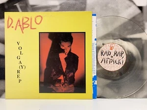 D.ABLO - VOLGA(Y)REP 12" CLEAR VINYL 1988 RAD RAP ATTACK! VOLGA Y REP - Imagen 1 de 6