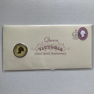 2019 Queen Victoria 200th Birth Anniversary PNC with $1 Coin - Picture 1 of 2