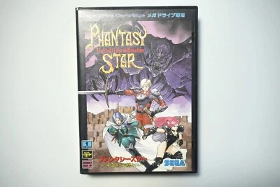 Sega Mega Drive Phantasy Star 4 The End of Millennium boxed Japan MD game US Sel - Image 1 of 3