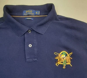 Polo Ralph Lauren Poloshirt Herren XL Big Pony Kurzarm mit Logo Custom Fit - Bild 1 von 6