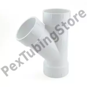 Wye DWV 3" PVC - Foto 1 di 2