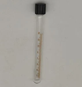 Glass Centrifuge Tube 15 ml Glass Test Tubes With Screw Cap & Scale j - Picture 1 of 3