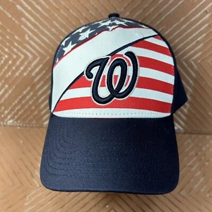 Washington Nationals Stars Stripes Hat Cap Fan Favorite StrapBack MLB Baseball - Picture 1 of 7