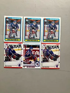 Mike Richter (6) New York Rangers Rookie Cards - Picture 1 of 1
