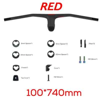 740MM FRASER IC for Sparks Frame 20° Full Carbon MTB Bicycle Integrated - Image 1 of 4