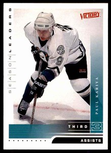 1999-00 Upper Deck Victory Paul Kariya Mighty Anaheim Ducks #333