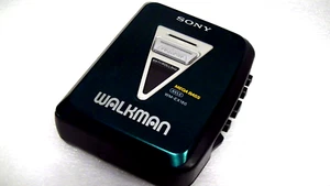 Restaurierter Vintage Sony Walkman Kassettenspieler WM-EX180, funktioniert sehr gut - Bild 1 von 2