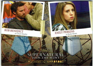Supernatural Seasons 4-6 Dual Wardrobe Costume DM3 Chuck Shurley & Becky Rosen - Picture 1 of 1
