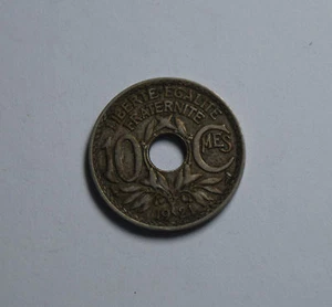 10 Centimes  Frankreich France French Münze Francaise 1921 Coin TOP!  - Picture 1 of 2