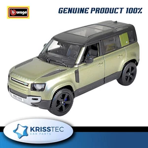 Land Rover Defender 110 2022 Green 1:24 Bburago 18-21101 Genuine diecast - Picture 1 of 12