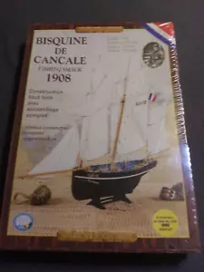 1/50 Petrel 3-Mástiles 1908 Bisquine De Cancale Pesca Pequeño Barco-MADERA - Imagen 1 de 1