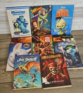 Lot (11) Disney Junior Novel Chapter Books - Bolt Big hero 6 Toy Story Monsters - Picture 1 of 6