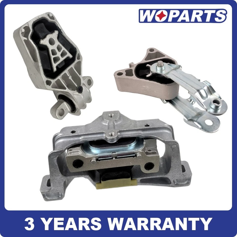 Montaje de puntal de par y amplificador de motor de 3 piezas apto para Mercedes-Benz B250/CLA 250/CLA45 AMG  Foto 1 de 4