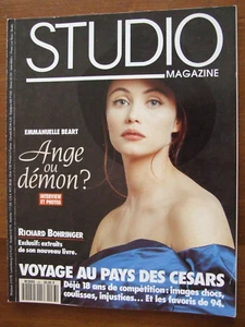 MAGAZINE STUDIO N°83 1994 EMMANUELLE BEART DE NIRO DEPARDIEU 1900 ROBIN WILLIAMS - Picture 1 of 10