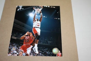 HOUSTON ROCKETS CLYDE DREXLER SIN FIRMAR ARCHIVO FOTOGRÁFICO POSE SALÓN DE LA FAMA - Imagen 1 de 1