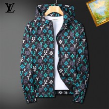 LV LOUIS VUITTON Chamarra bomber casual Para Hombre Abrigo S-XXXL M490