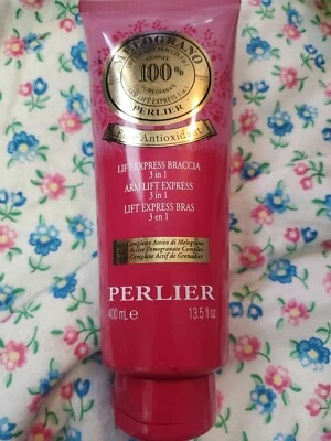 Crema de brazos Perlier Melograno 3 en 1 brazo Skin Lift Express 13,5 oz/400 ml sin sellar  Foto 1 de 2