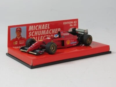 Minichamps Ferrari 412 T2 Schumacher launch version 1996 1/43 MSC#25 510964391 - Immagine 1 di 4