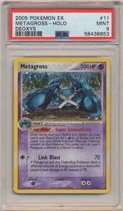 PSA 9 Pokemon EX Deoxys Holo Rare Metagross 11/107 MINT Condition!! - Picture 1 of 2