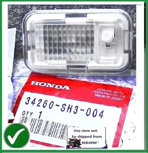 Oem Trunk Room Light Assembly 34260-SH3-004 90-91 Honda - Picture 1 of 4