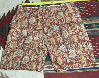 Винтажные шорты 1990-х Polo Ralph Lauren с цветочным принтом размер 38 XXL - Изображение 1 из 4
