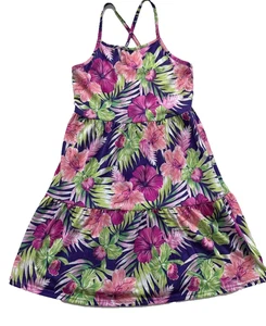Vestido Solero de Verano The Children's Place Niñas Grande 10/12 Floral Sin Mangas - Imagen 1 de 7