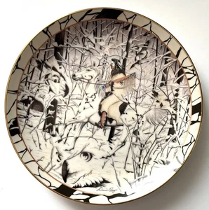 "Wisdom Seeker" Collectors Plate - Bradford Exchange (Silent Journey #6) - Picture 1 of 4