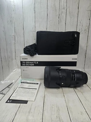 西格玛70-200毫米F2.8 DG HSM OS I运动室镜头带外壳和阴影,适用于SIGMA — 第 1/4 张图片
